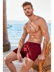 Berrak Düğmeli Erkek Boxer Short Berrak 1099