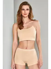 Berrak Penye Kadın Boxer Külot 12'li Berrak 11556