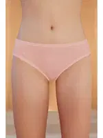 12'li Kadın Bikini Külot Berrak 11561 Somon farklı açı