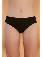 12'li Kadın Bikini Külot Berrak 11561 Siyah görsel 4