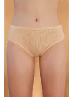 Yüksek Bel Kadın Bato Külot 12'li Berrak 11562 Ten farklı açı