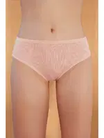 Yüksek Bel Kadın Bato Külot 12'li Berrak 11562 Somon görsel 4