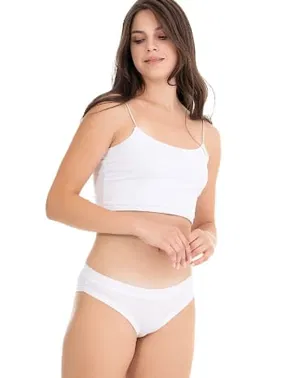 Berrak Geniş Lastikli Kadın Bikini Külot 12'li Berrak 11679