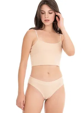 Berrak Geniş Lastikli Kadın Bikini Külot 12'li Berrak 11679 - Alternatif Görünüm