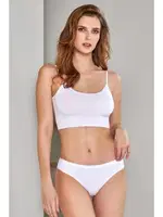 Bayan Bikini Külot 12'li Berrak 2320 Beyaz