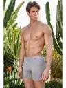 Micro Modal Erkek Boxer Berrak 4434