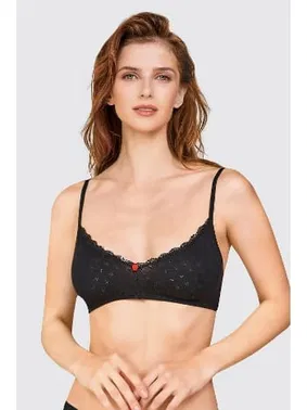 Berrak Dolgusuz İp Askılı Kadın Sütyen Berrak 7016 - Alternatif Görünüm