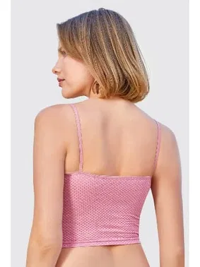 Berrak İp Askılı Kadın Crop Atlet Berrak 7023 - Alternatif Görünüm