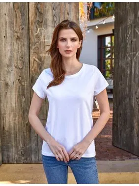 Berrak Kısa Kollu Yuvarlak Yaka Kadın Tshirt Berrak 8133 