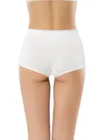 Kadın Düz Toparlayici Bato Külot Anıt 3628 - 10 ADET Beyaz detay görünüm