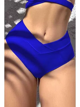 Angelsin Bikini Altı - V Kesim Lacivert Angelsin MS 43298