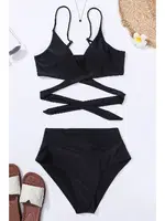 Bikini Altı - V Kesim Siyah Angelsin MS 43298 Siyah görsel 4