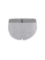 Yazılı Biyeli Gri Likralı Erkek Slip Darkzone 6803 Görsel detay görünüm