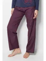 Bordo Ekose Pijama Altı Doremi 002-000860 Bordo