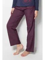 Bordo Ekose Pijama Altı Doremi 002-000860 Bordo farklı açı