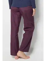 Bordo Ekose Pijama Altı Doremi 002-000860 Bordo görsel 5