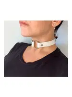 Metal Aksesuarlı Harness Kolye Aksesuar missisX 5209 Beyaz