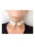 Metal Aksesuarlı Harness Kolye Aksesuar missisX 5209 Beyaz detay görünüm