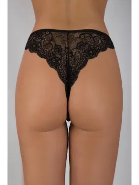 G-Box Leopar Desenli Dantelli Brazilian Kadın Külot G-Box 918 - Alternatif Görünüm