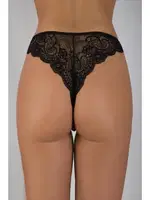 Leopar Desenli Dantelli Brazilian Kadın Külot G-Box 918 Leopar detay görünüm