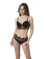 Balenli Destekli Bayan Sütyen Takım Büşra 314 Siyah görsel 4