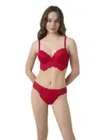 Geniş Dantelli Balenli Destekli Bralet Sütyen Takım Büşra 328 farklı açı