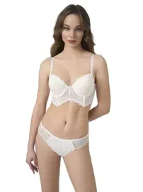 Büşra Geniş Dantelli Balenli Destekli Bralet Sütyen Takım Büşra 328