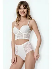 Godewo Geniş Dantelli Kadın Büstiyer Takım G-Box20205