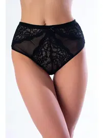 Öztaş Büyük Beden Full Lycralı Dantelli Karışık Renk Kadın Külot 4Lü Paket Öztaş 21010-H