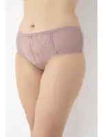 Büyük Beden Full Lycralı Dantelli Karışık Renk Kadın Külot 4Lü Paket Öztaş 21010-H Asorti görsel 4