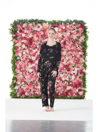 Estiva Çiçek Desenli 3 Parça Sabahlıklı İp Askılı Likra Viskon Pijama Takımı  25191