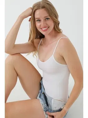 FormActive Çıtçıtlı Askılı Yumuşak Kadın Body FormActive 2200 - Alternatif Görünüm