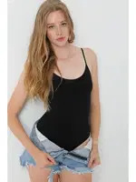 Çıtçıtlı Askılı Yumuşak Kadın Body FormActive 2200 Siyah görsel 6