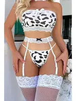 Dalmaçya Jartiyer Takım missisX 50128 Beyaz farklı açı