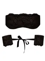 Dantel Göz Bandı Kelepçe Set Loomerie 677 detay görünüm