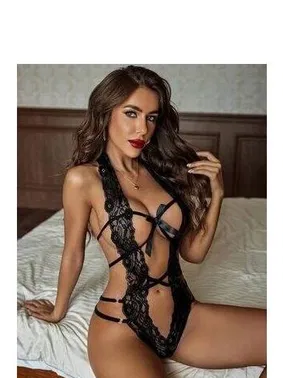 Venlisa Derin Dekolteli Dantelli Fantazi Body Venlisa 2906 - Alternatif Görünüm