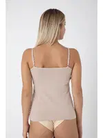 Dantelli İp Askılı Likralı Kadın Atlet Confeo C801-009  Ten görsel 10