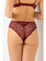 Dantelli Kadın Külot Miorre 148-K06885 Bordo farklı açı