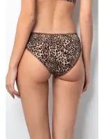 Dantelli Leopar Desenli Kadın Külot Miorre 148-K06615 farklı açı