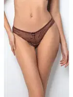 Dantelli Leopar Desenli Kadın Külot Miorre 148-K06615 görsel 4