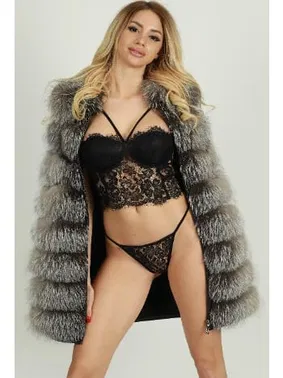 Loomerie Dantelli Seksi Fantazi Siyah Büstiyer Takım Loomerie 822