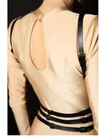 Deri Aksesuar missisX 907 Siyah farklı açı