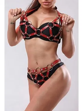 missisX Deri Büstiyer Ve Külot missisX 3481