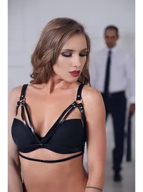 missisX Siyah Deri Harness Vücut Aksesuarı missisX 3404