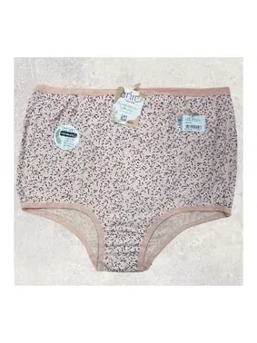 Anıt Desenli Bato Yüksek Bel Kadın Külot Anıt 3880 - 10 Adet - Alternatif Görünüm