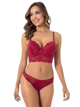 Godewo Destekli Bralet Dantelli Sütyen Takım Godewo 2090 - Alternatif Görünüm