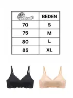 Dikişsiz Balensiz Çıkarılabilir Pedli Lazer Kesim iz Yapmaz Görünmez Sütyen Merry See AN2000 Gri Gri farklı açı