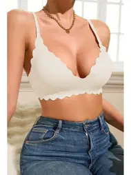 Merry See Dikişsiz Balensiz Çıkarılabilir Pedli Lazer Kesim izbırakmaz Görünmez Sütyen Merry See AN 2000 Ekru