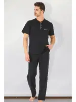 3lü Erkek Soft Doğal Pamuk Pijama Takımı DoReMi 002-000009 farklı açı