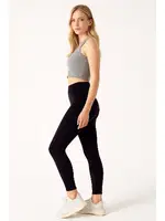 Asit Yıkamalı Tayt DoReMi 002-T16383 Siyah detay görünüm